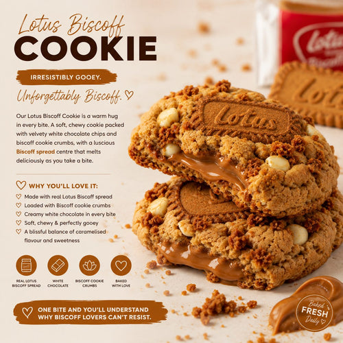 Signature Cookie – Lotus Biscoff