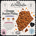 Signature Chocolate Bark - Orange Peacan Praline