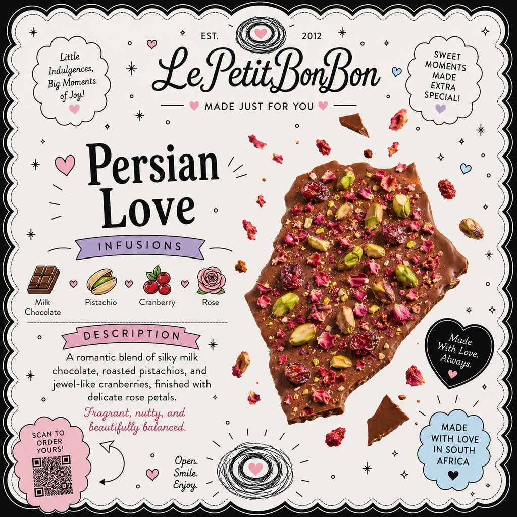 Signature Chocolate Bark - Persian Love