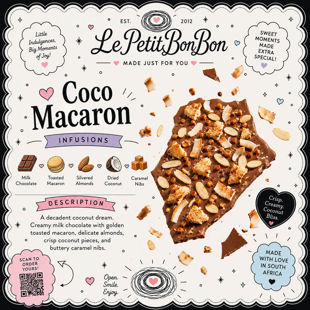 Signature Chocolate Bark - Coco Macaron
