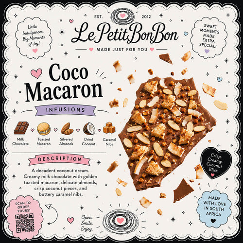 Signature Chocolate Bark - Coco Macaron