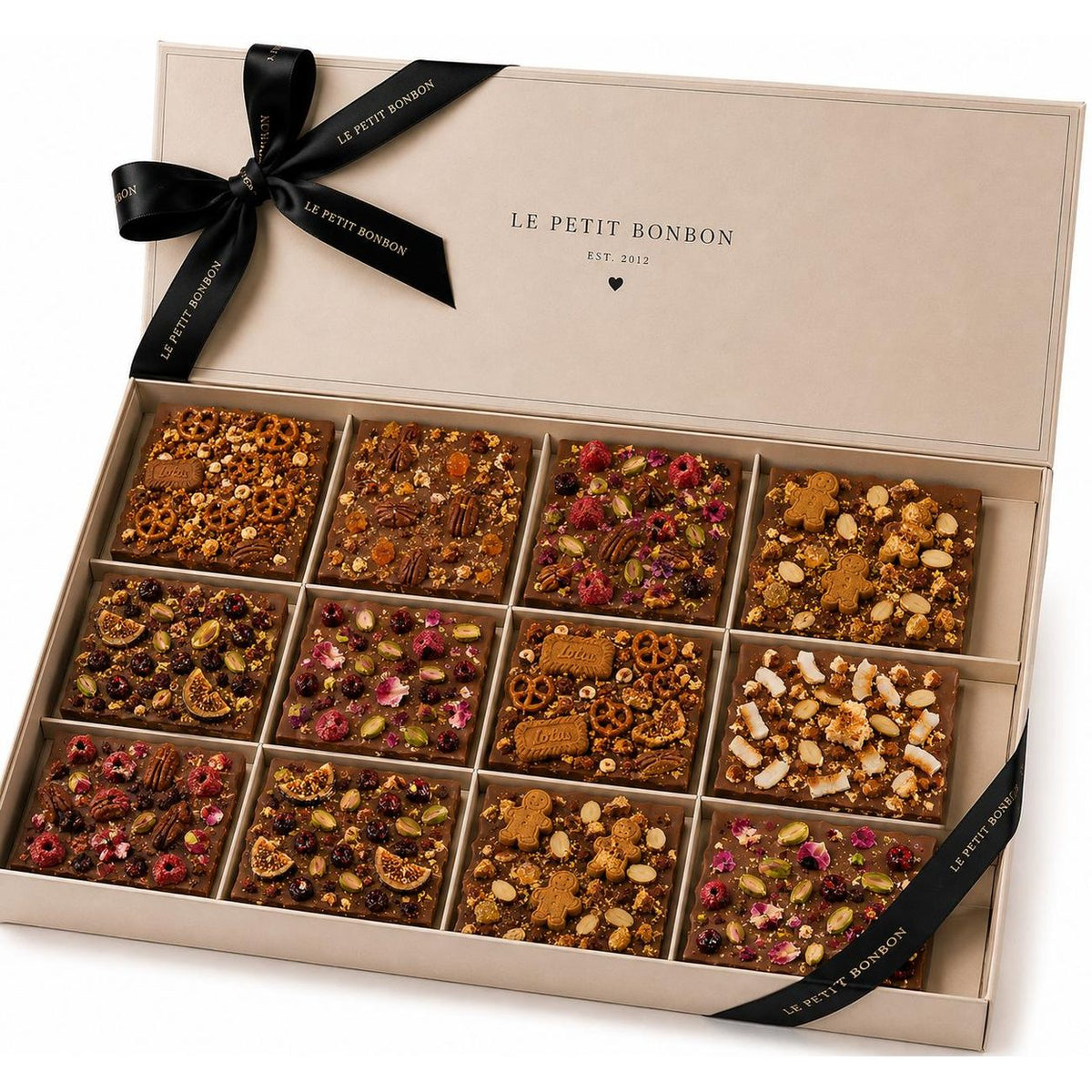 Signature Chocolate Bark Box - Build Your Box of 12