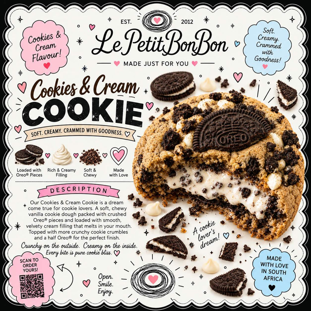 Signature Cookie – Oreo Cookies & Cream