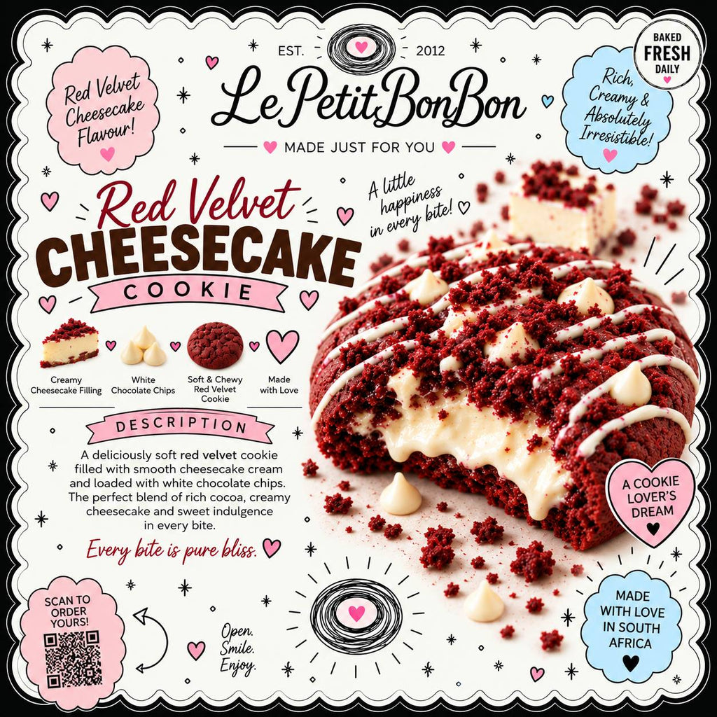 Signature Cookie – Red Velvet Cheesecake