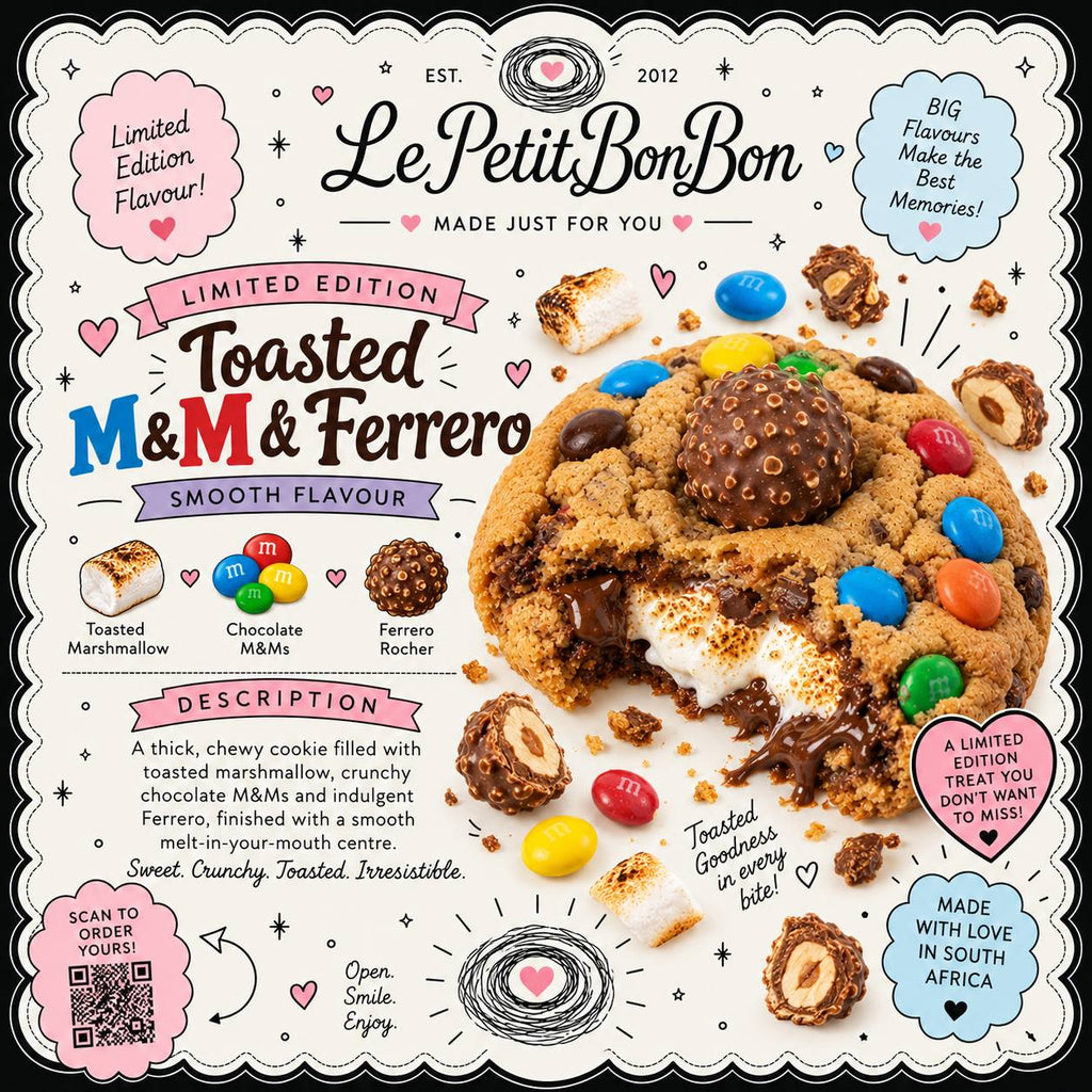 Signature Cookie - Toasted M&M and Ferrero S'more (Limited Edition)